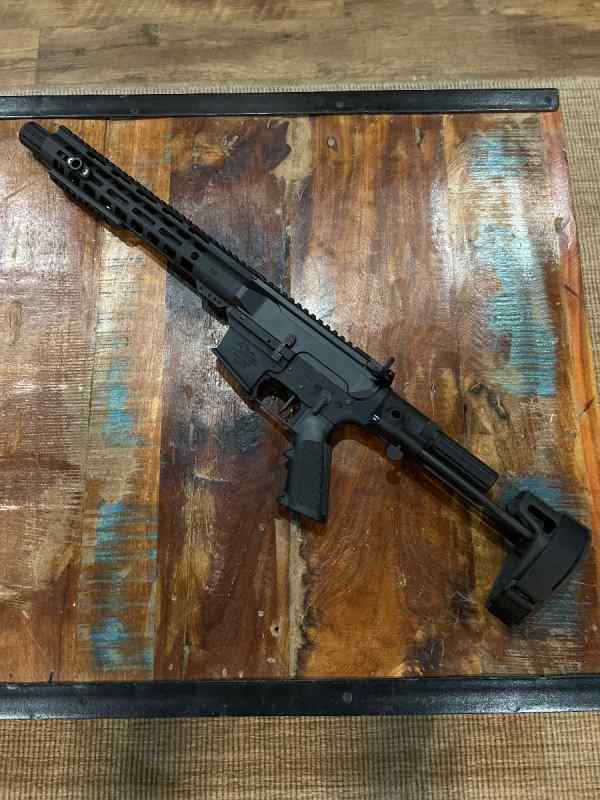 9mm pistol in an AR platform 