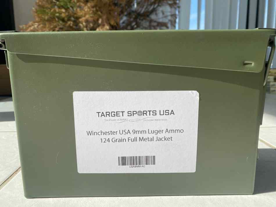 9mm Winchester 124 grain Ammo