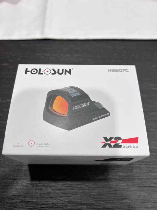 Holosun HS507C solar x2 series