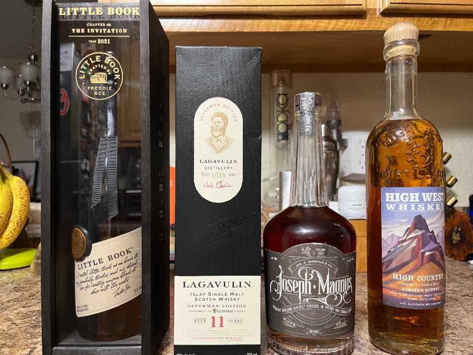 Few Rare bourbons 