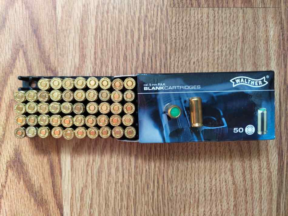 Walther 9mm PAK blanks