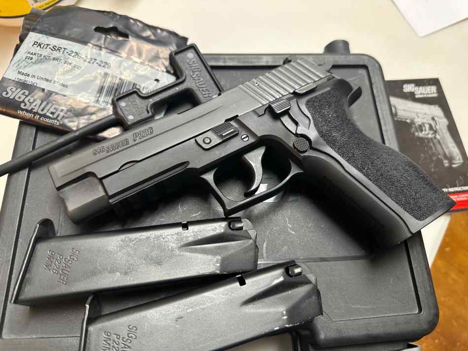 Sig P226 E2 upgraded Trigger