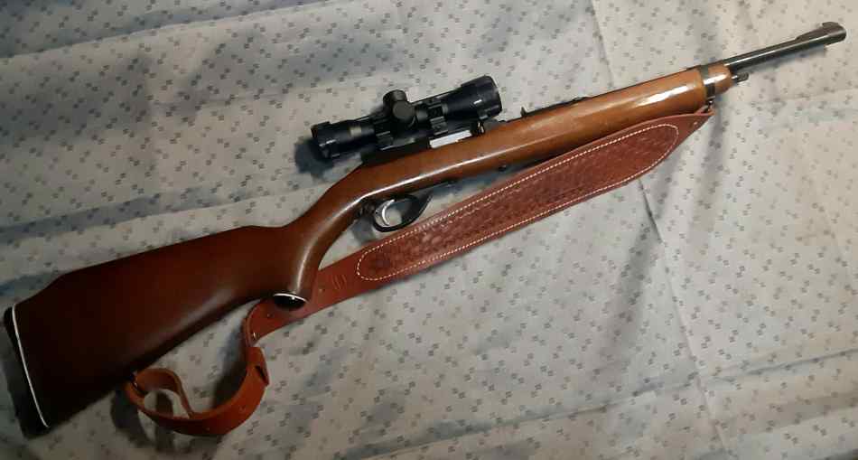 FT/custom,model 75 marlin, exc. Cond.JM,.22 semi, 