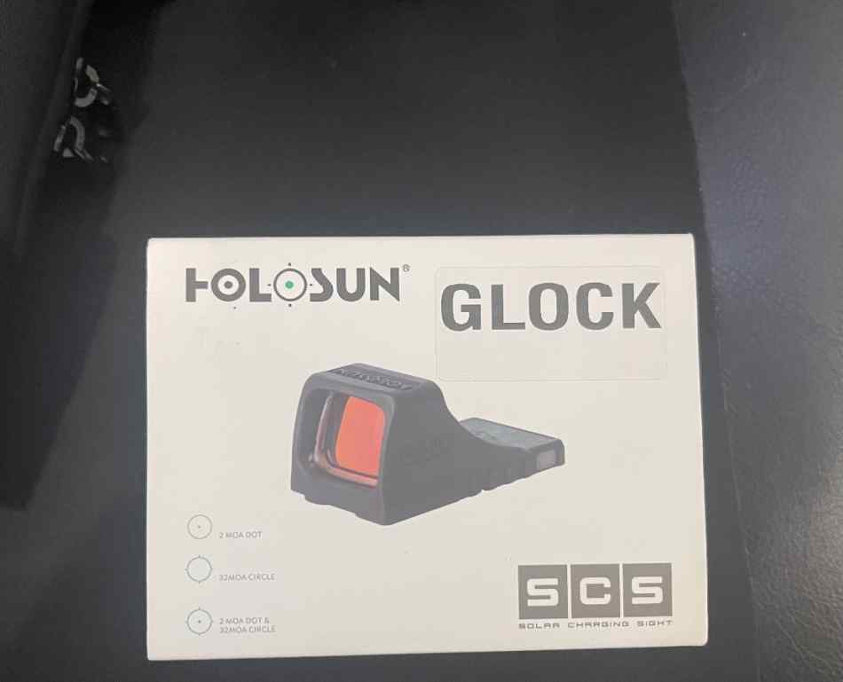 Holosun scs for Glock 