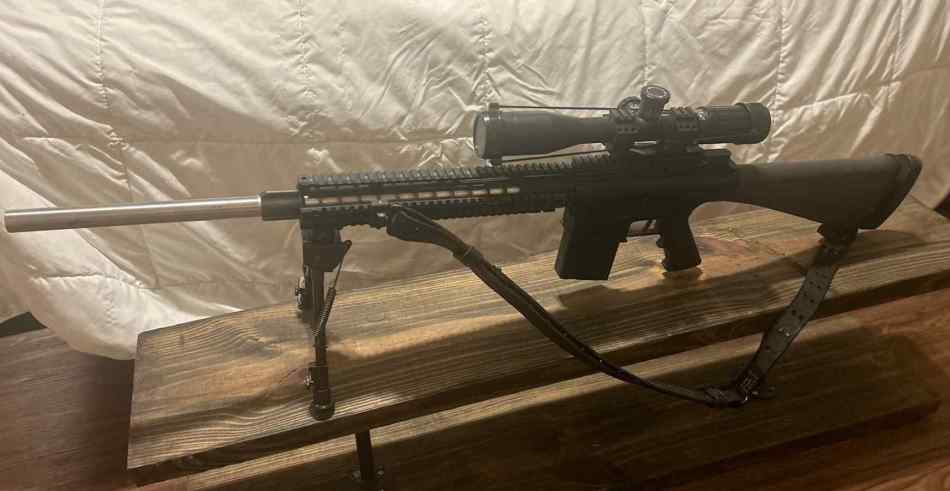 DPMS LR-308 24&quot;bb w/adjustable A2 buttstock custom