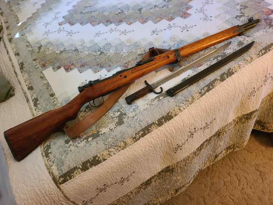 Arisaka 99 .7.7 WWII Rifle- Matching