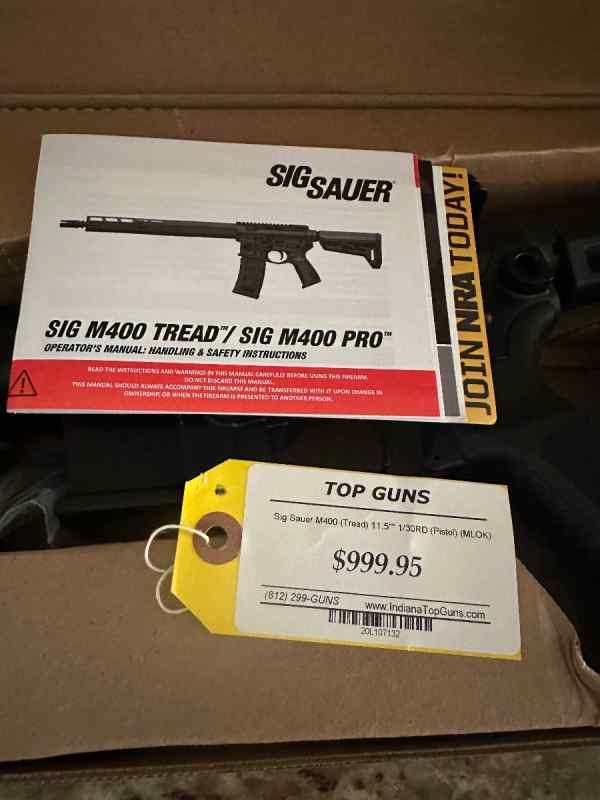 Sig Sauer M400 Tread 5.56 NATO 11.5