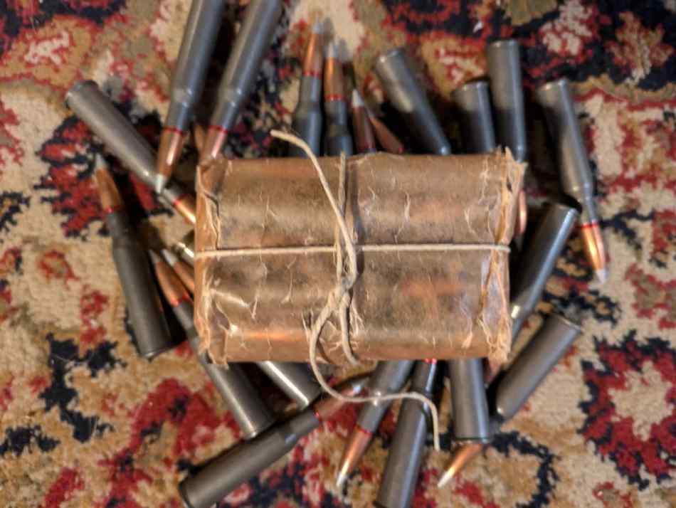 7.62x54r ammo 200 rounds Romanian 1978