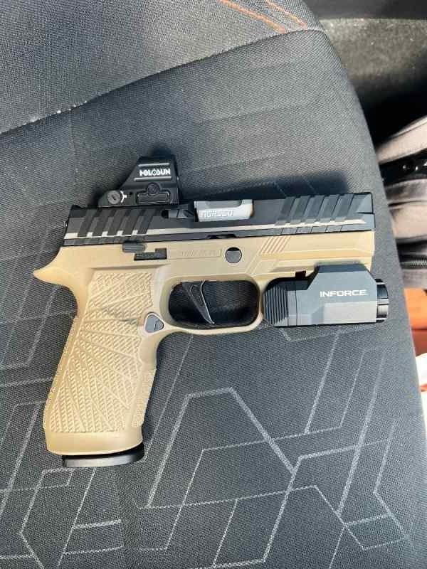 Sig Sauer p320 Norsso Ported bull barrel 