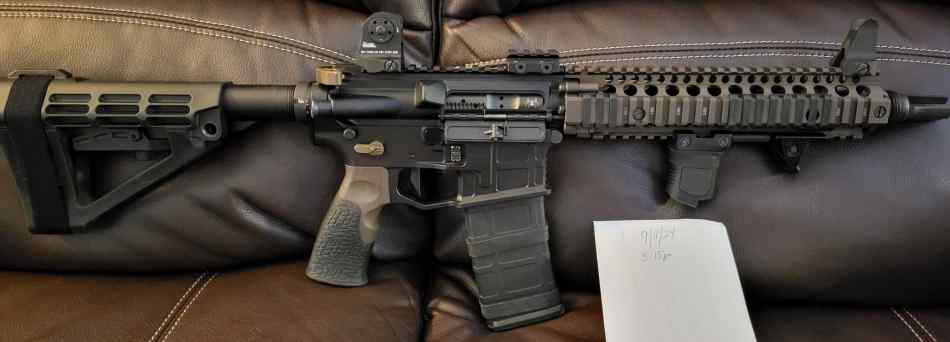 Daniel Defense MK18 with more included