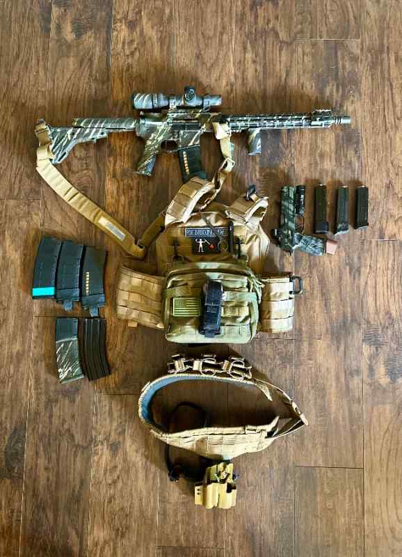 Full loadout- Wilson combat, etc etc