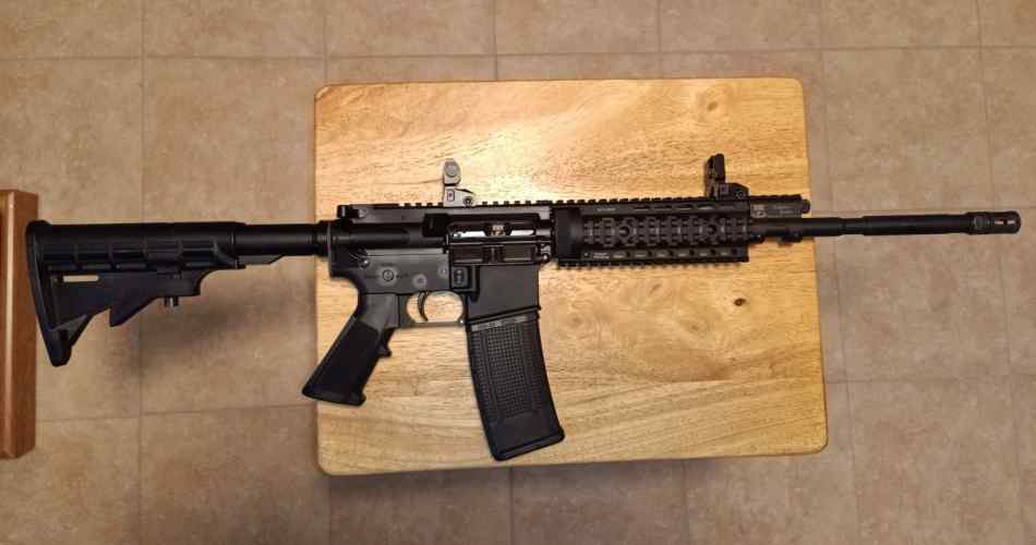 piston AR M4 clone build-adams upper-PSA lower