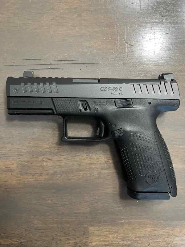 CZ P10C Ported Optic Ready 9mm