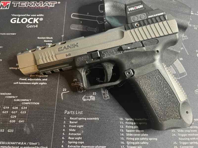 Canik TP9 SFx With Holosun HS407C X2 Red Dot