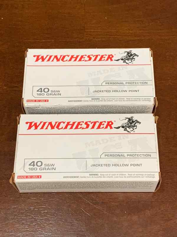 40 S&amp;W ammo