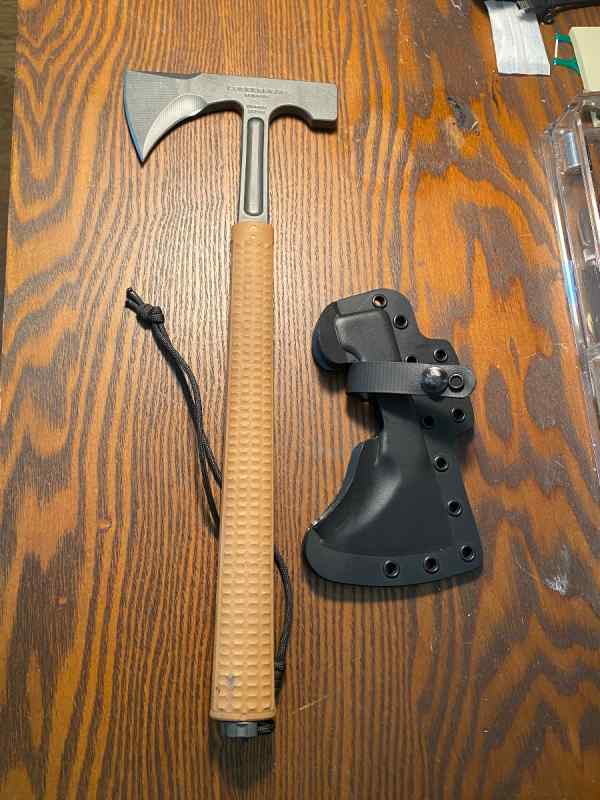RMJ Loggerhead Tomahawk w/ Kydex Sheath – USA Ma