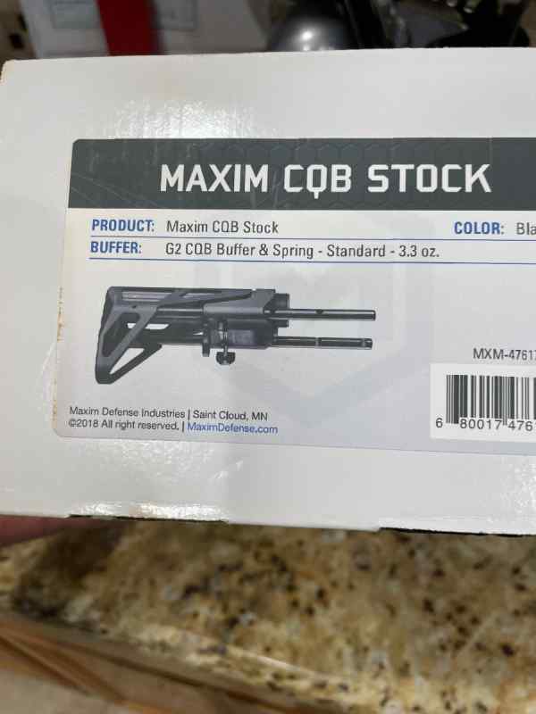 Maxim CQB Stock 