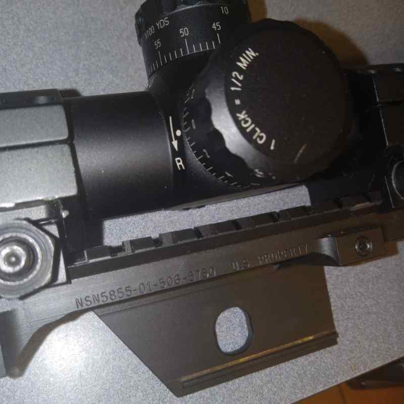 XM25 (M14) sniper scopemount/rings