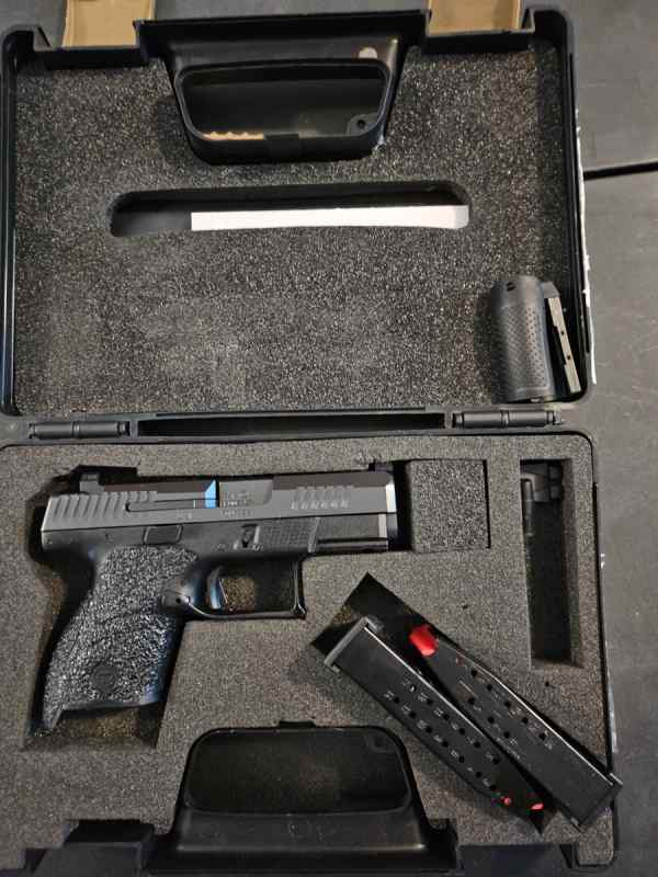 CZ P-10S with IWB Kydex Holster, Talon Grips 