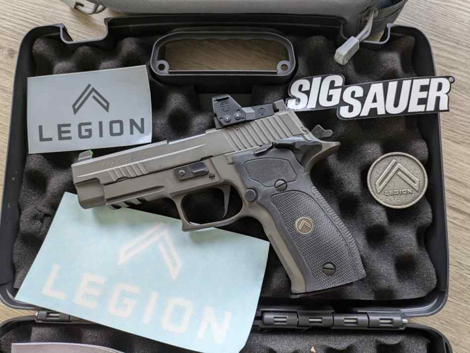 NEW Sig Sauer Legion P226 SAO RXP 15rd w/Romeo1Pro