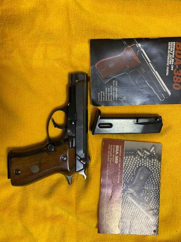 Browning BDA .380 safe queen