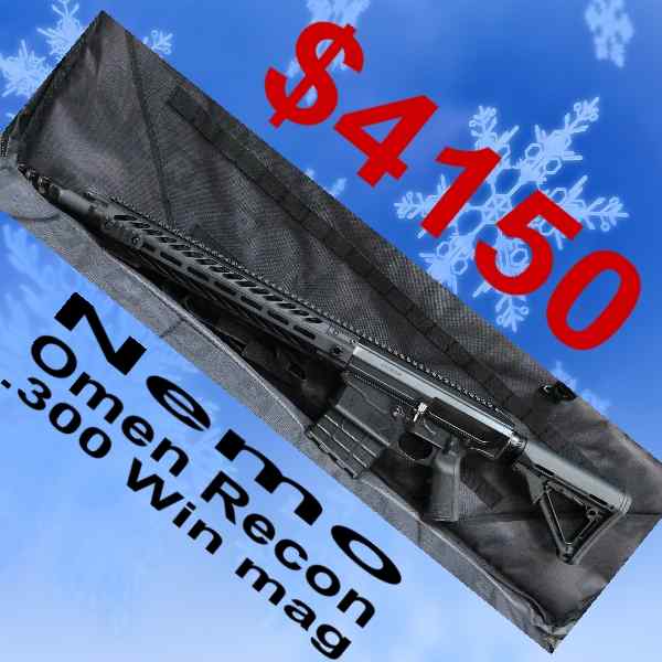 NEMO OMEN RECON 300 Win Mag Rifle w/ Case