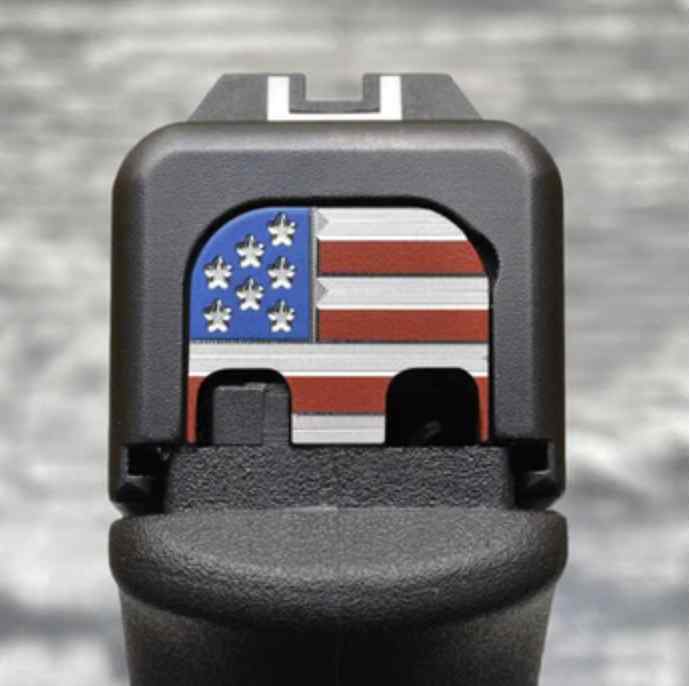 BRAND NEW- AMERICAN FLAG Back Plate - Glock