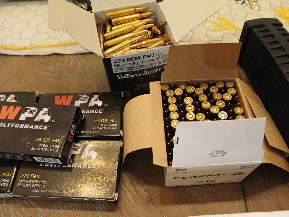 5.56 NATO And .223 ammo 