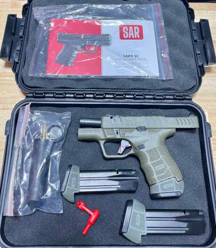 SAR9 GEN2 SUBCOMPACT OD GREEN