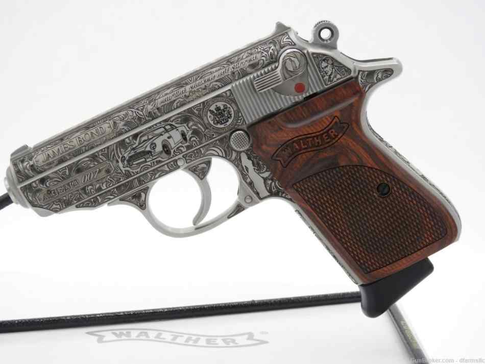 James Bond Walther PPK/S Fully Engraved - NIB