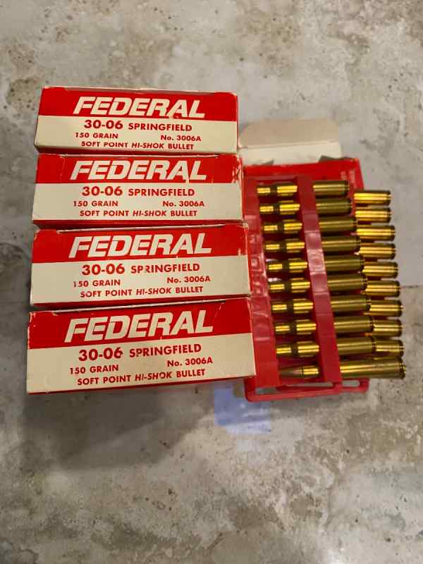 Federal 30-06 ammo