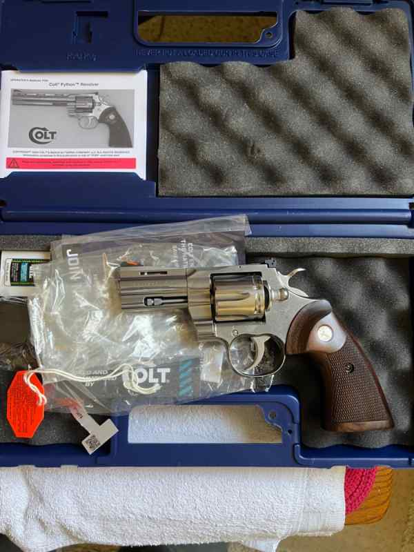 Colt python and Bul armory 9mm