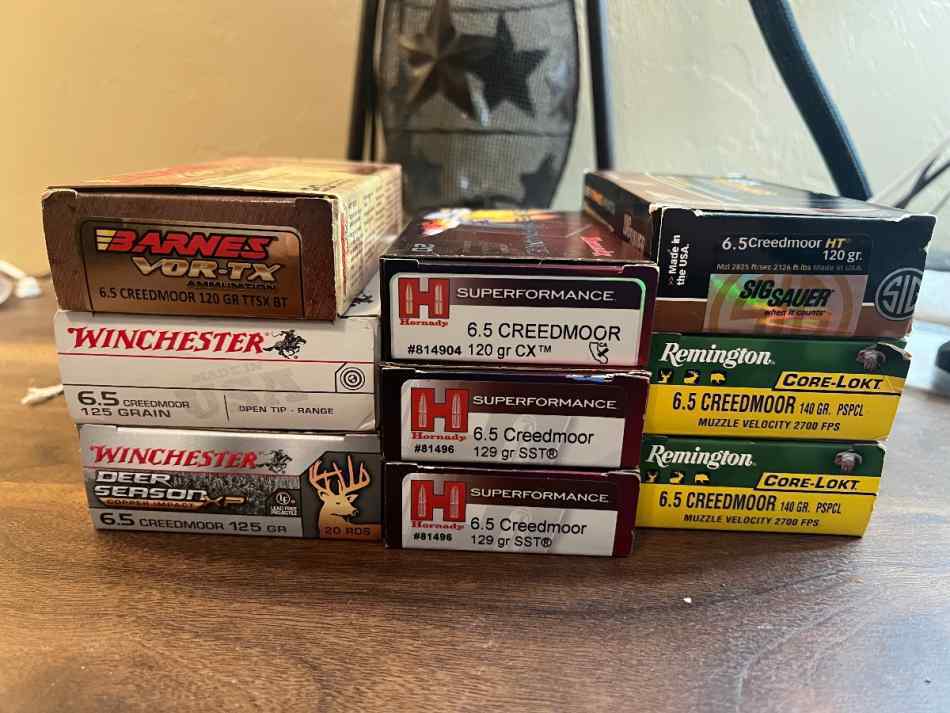 6.5 Creedmoor Ammo F/T