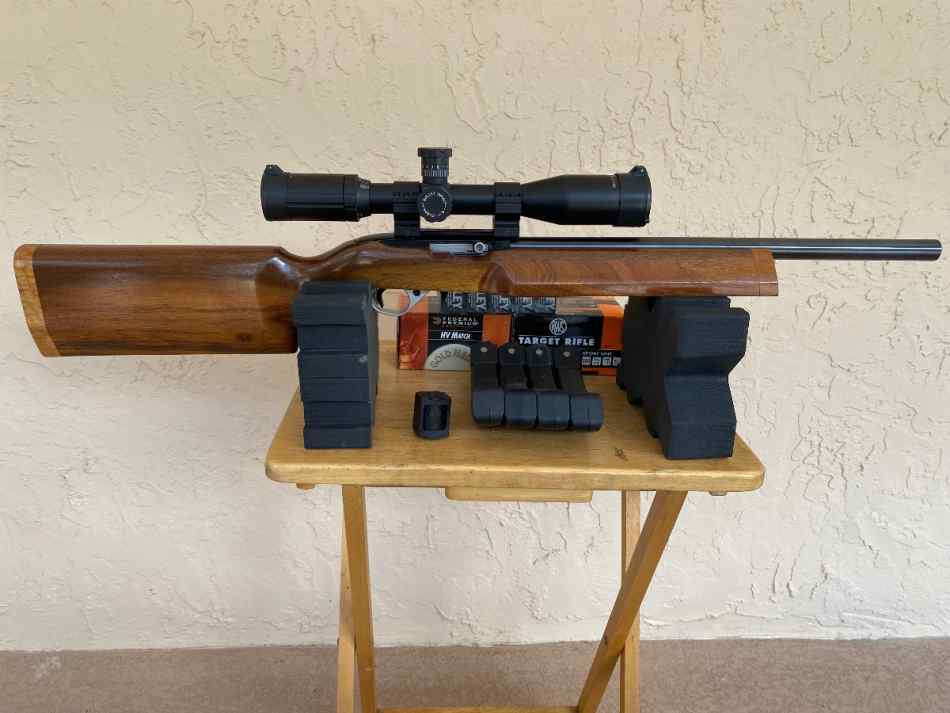 22LR Custom Competition Bench Rest Rifle