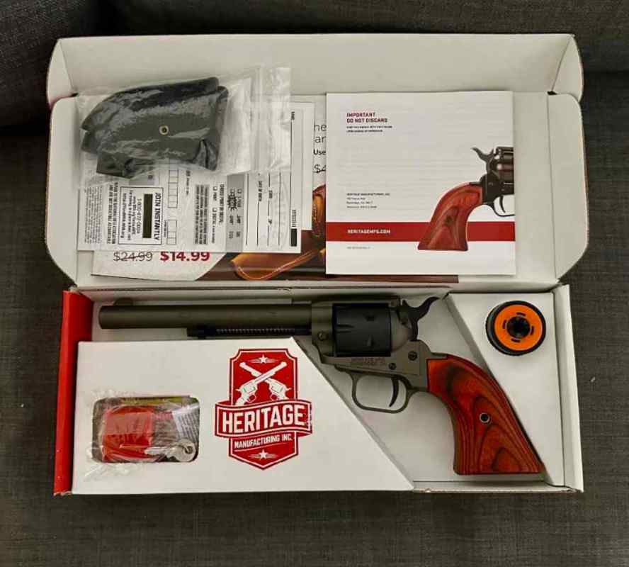 Heritage 22lr 22wmr Rough Rider (Taurus) WTT/WTS