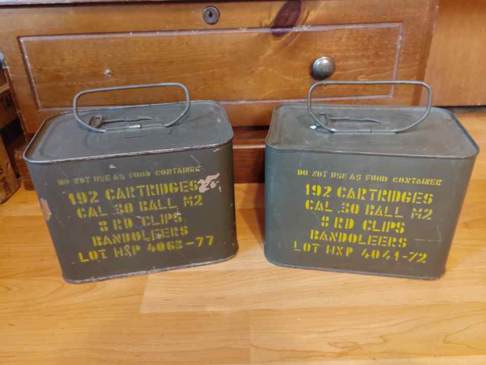 M2 ball. Garand ammo