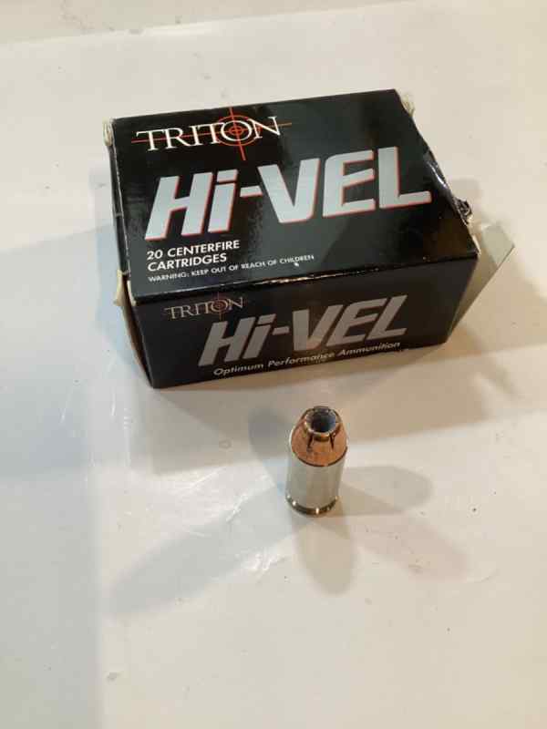 Hi-vel 45 Acp hollow point165 gr