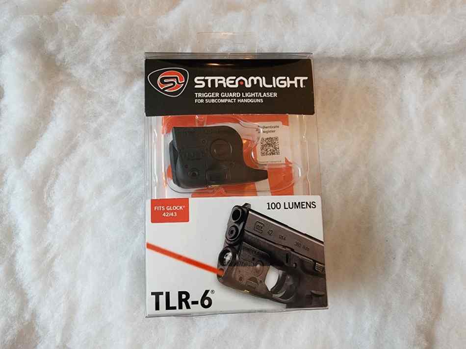 Streamlight tlr6 for glock 42/43