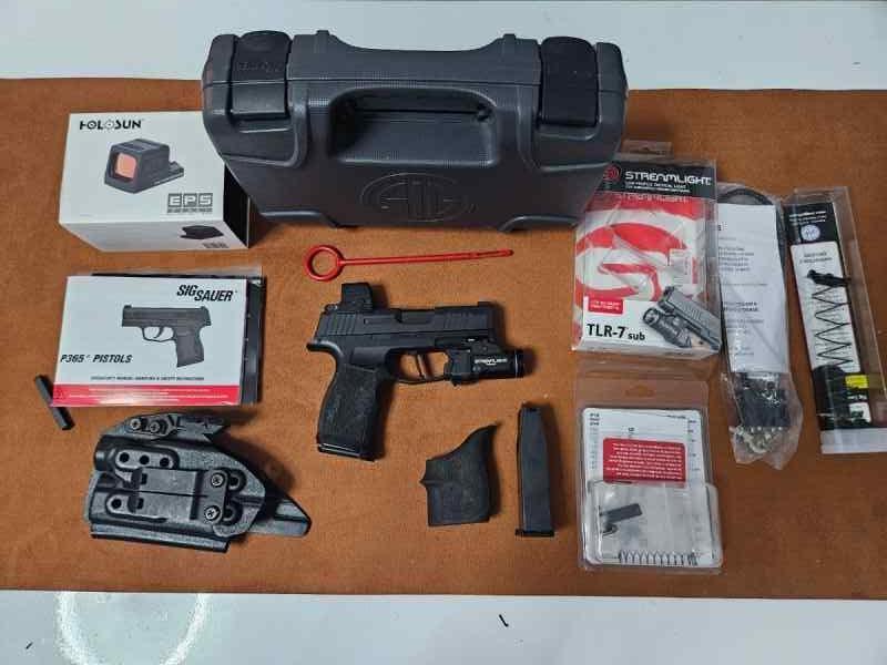 Sig Sauer P365 X w/extras perfect EDC setup. p365x