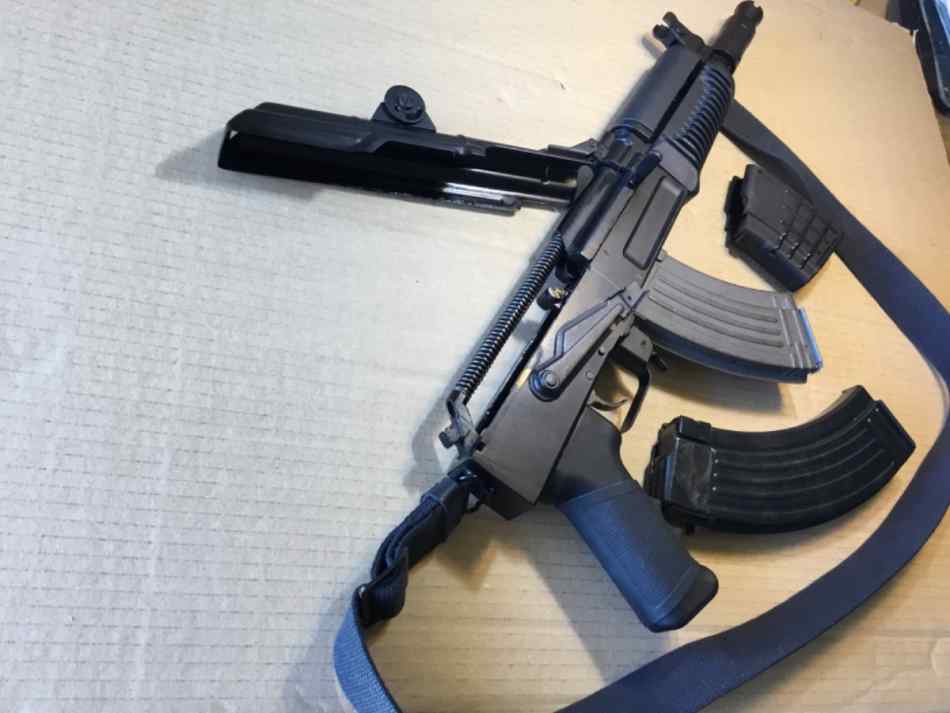 AK 47  SAM 7K 7,62x39. 3 mags 