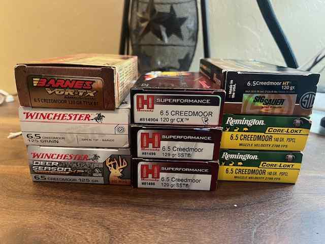 6.5 Creedmoor Ammo F/T