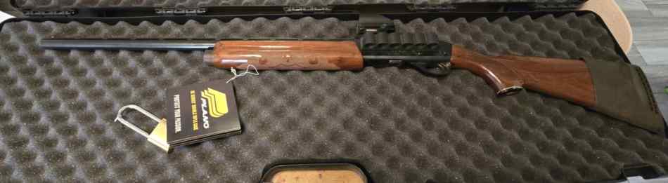 Remington 1100 with Red Dot Sight, Gun Case, Ammo