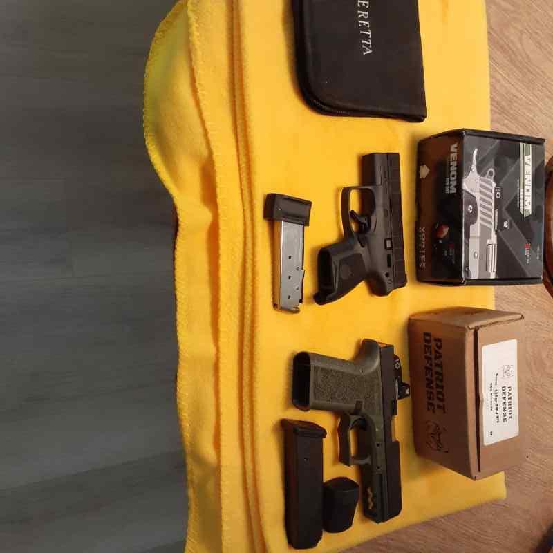 9MM pistols 3 for sale with ammo