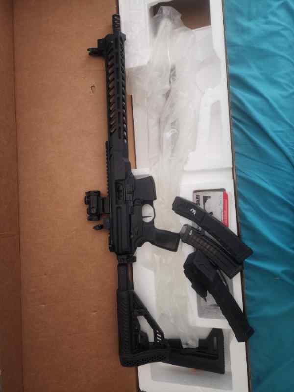 Sig MPX carbine, and extras