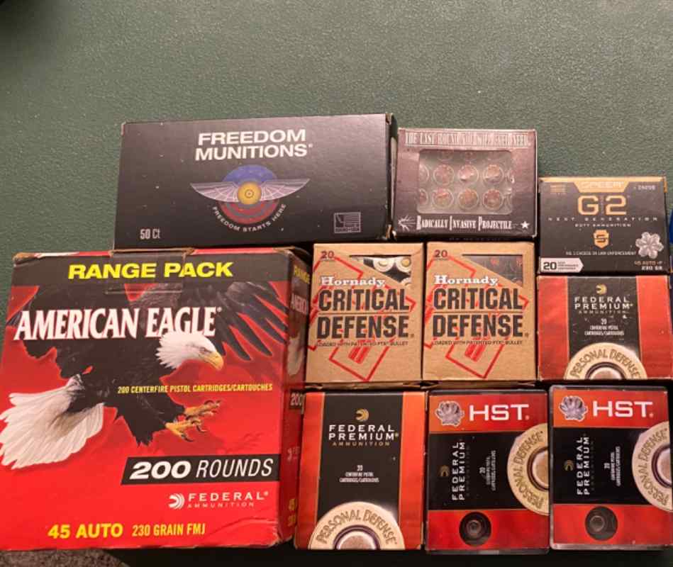 45ACP premium ammo