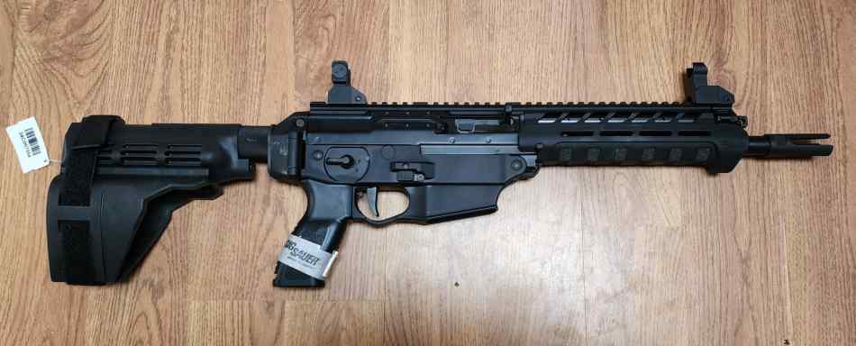 SIG 5.56 NATO P556XI Pistol 10&quot; barrel w/PSB