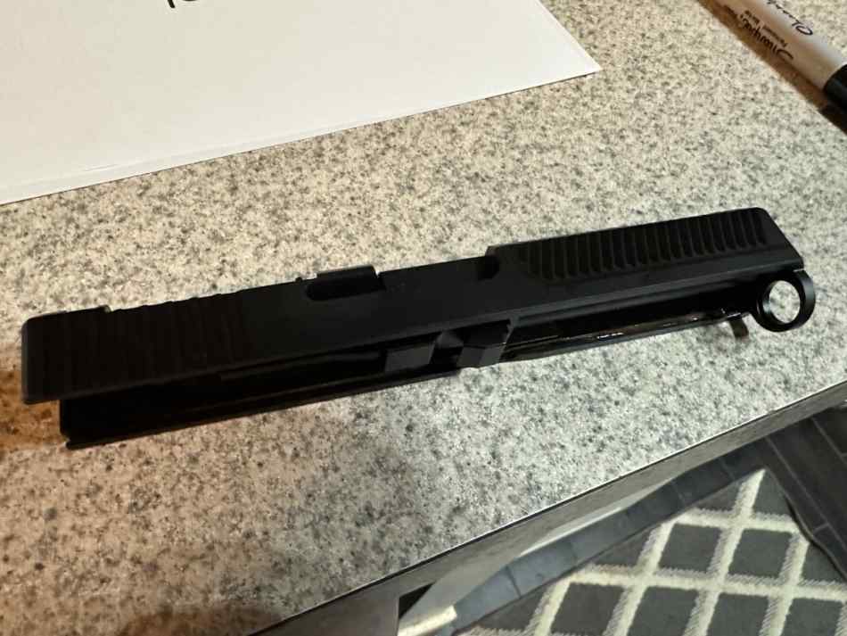 Maple Leaf Custom Ported Glock Slide Optic Cut