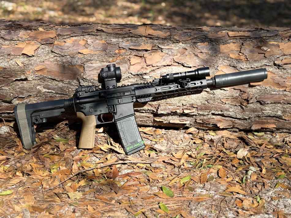 300 Blackout AR15 Suppressed