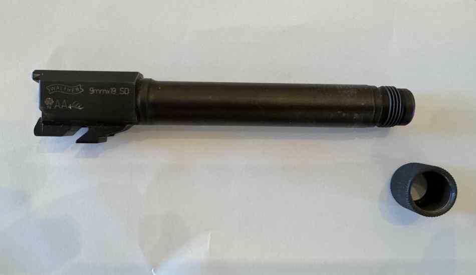 Walther P99/POQ M1 Factory Threaded Barrel