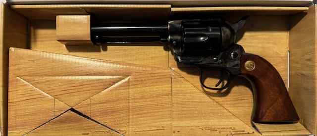 Cimarron Model P, Single Action, 357 Magnum, 6 round, 5.5", Blued & Case ColoredExcellent